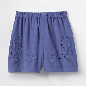 Matilda Jane Bowman’s Beach Blue Woven Shorts Large NWT